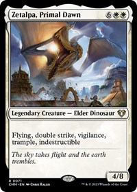 Zetalpa, Primal Dawn, Commander Masters