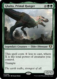 Ghalta, Primal Hunger, Commander Masters