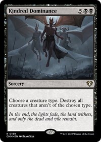 Kindred Dominance, Commander Masters