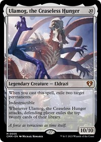 Ulamog, the Ceaseless Hunger, Commander Masters