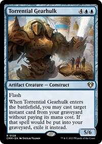 Torrential Gearhulk, Commander Masters