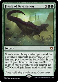 Finale of Devastation, Commander Masters