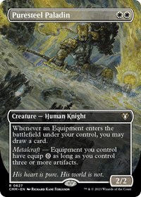 Puresteel Paladin (Borderless), Commander Masters