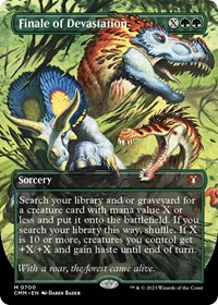 Finale of Devastation (Borderless), Commander Masters