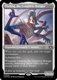 Ulamog, the Ceaseless Hunger (Foil Etched), Commander Masters