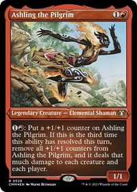 Ashling the Pilgrim (Foil Etched), Commander Masters