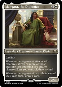 Mangara, the Diplomat (Foil Etched), Commander Masters