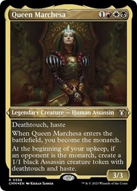 Queen Marchesa (Foil Etched), Commander Masters
