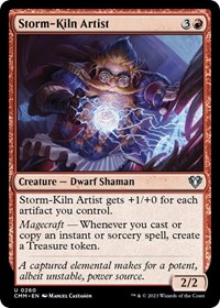 Storm-Kiln Artist, Commander Masters