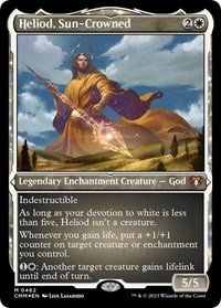 Heliod, Sun-Crowned (Foil Etched), Commander Masters