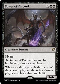 Sower of Discord, Commander Masters