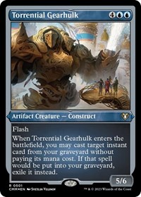 Torrential Gearhulk (Foil Etched), Commander Masters