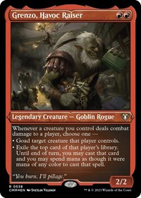 Grenzo, Havoc Raiser (Foil Etched), Commander Masters