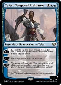 Teferi, Temporal Archmage, Commander Masters