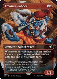 Treasure Nabber (Borderless), Commander Masters