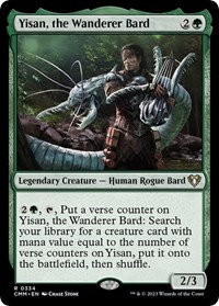 Yisan, the Wanderer Bard, Commander Masters