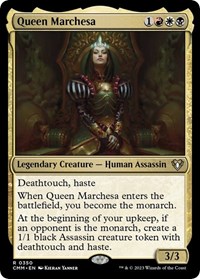 Queen Marchesa, Commander Masters