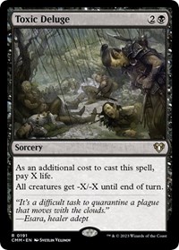 Toxic Deluge, Commander Masters