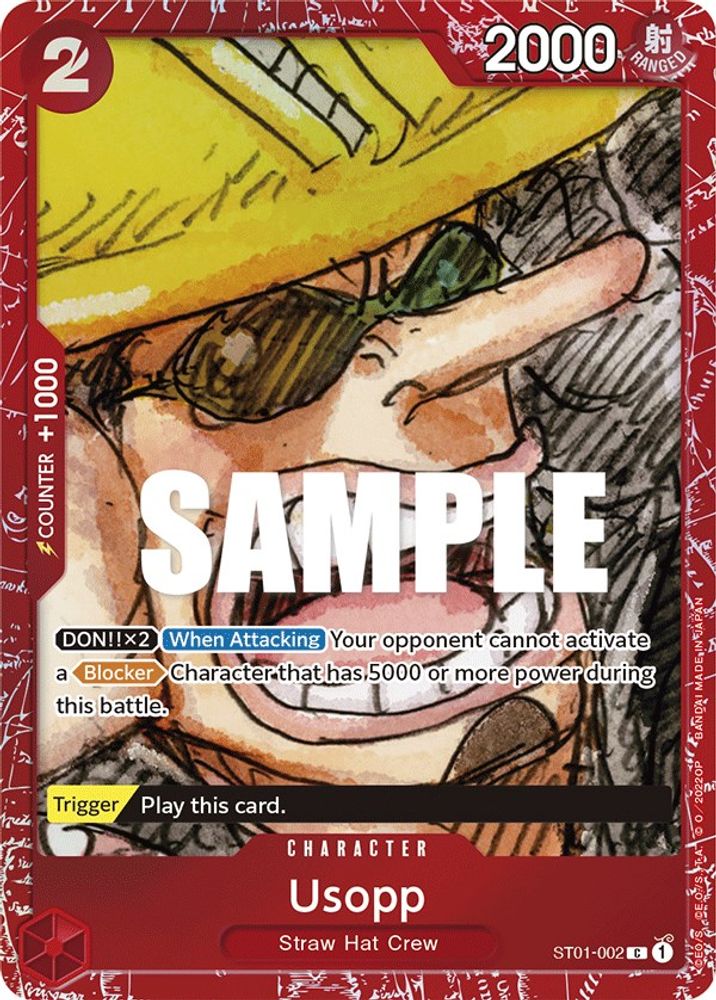 Usopp (Premium Card Collection -ONE PIECE FILM RED Edition-)