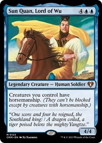 Sun Quan, Lord of Wu, Commander Masters