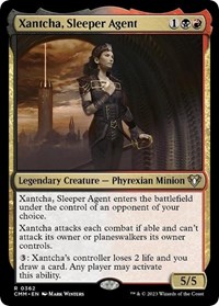 Xantcha, Sleeper Agent, Commander Masters