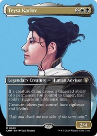 Teysa Karlov (Borderless), Commander Masters
