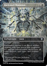 Darksteel Mutation (Borderless), Commander Masters