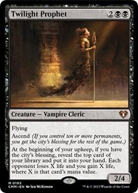 Twilight Prophet, Commander Masters