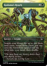 Kodama's Reach (Borderless), Commander Masters
