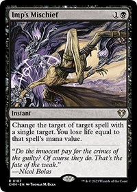 Imp's Mischief, Commander Masters