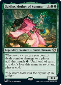 Sakiko, Mother of Summer, Commander Masters