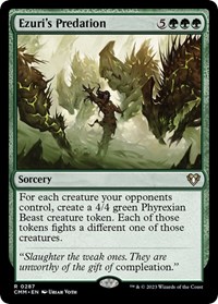 Ezuri's Predation, Commander Masters