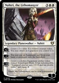 Nahiri, the Lithomancer, Commander Masters