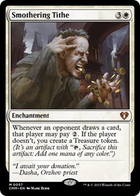 Smothering Tithe, Commander Masters