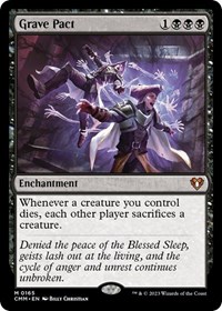 Grave Pact, Commander Masters