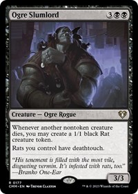 Ogre Slumlord, Commander Masters