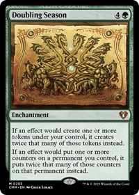 Doubling Season, Commander Masters