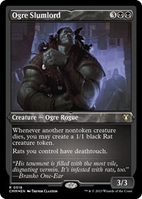 Ogre Slumlord (Foil Etched), Commander Masters