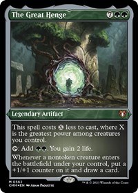 The Great Henge (Foil Etched), Commander Masters