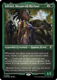 Jolrael, Mwonvuli Recluse (Foil Etched), Commander Masters