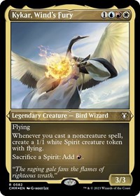 Kykar, Wind's Fury (Foil Etched), Commander Masters