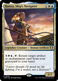 Hanna, Ship's Navigator, Commander Masters