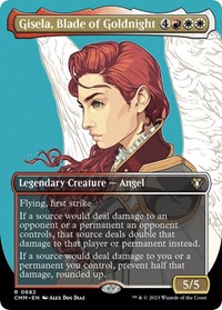 Gisela, Blade of Goldnight (Borderless), Commander Masters