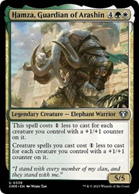 Hamza, Guardian of Arashin, Commander Masters