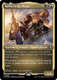 Rafiq of the Many (Foil Etched), Commander Masters