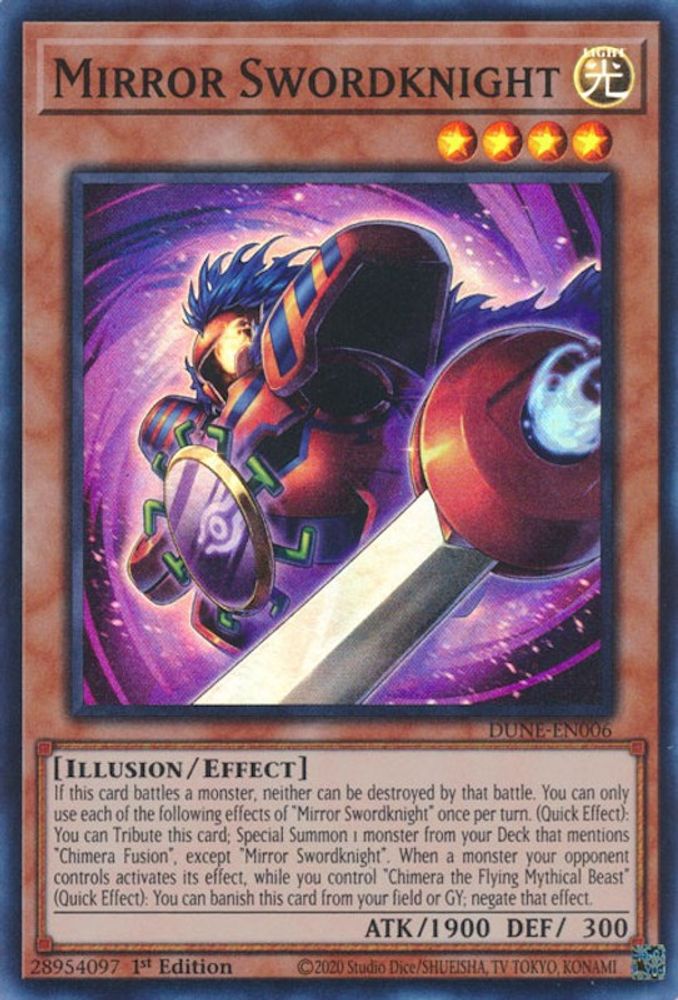 Mirror Swordknight, 1st-edition, front