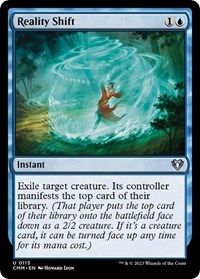Reality Shift, Commander Masters