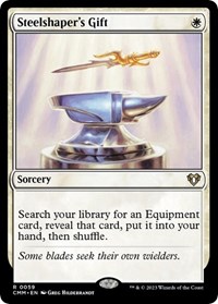 Steelshaper's Gift, Commander Masters