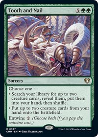 Tooth and Nail, Commander Masters