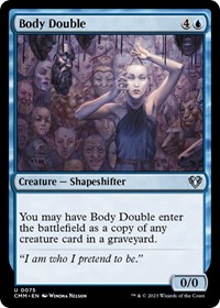 Body Double, Commander Masters
